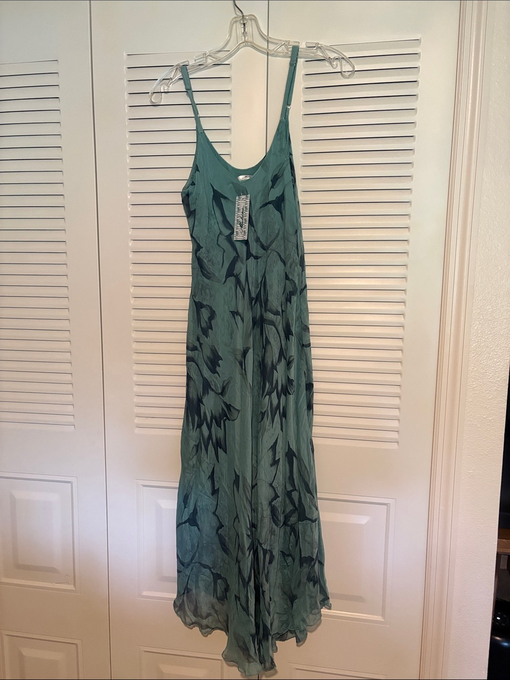 Mahina Silky Spaghetti-Strap Midi Sun Dress